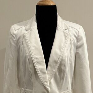 WHBM White Blazer